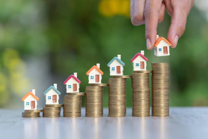 Ongekende stijging in huizenprijzen